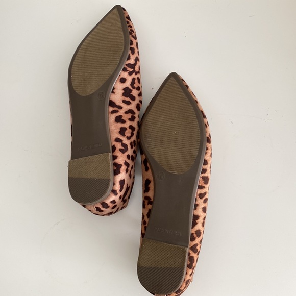 Report Leopard Pointed Toe Flats - Picture 5 of 6